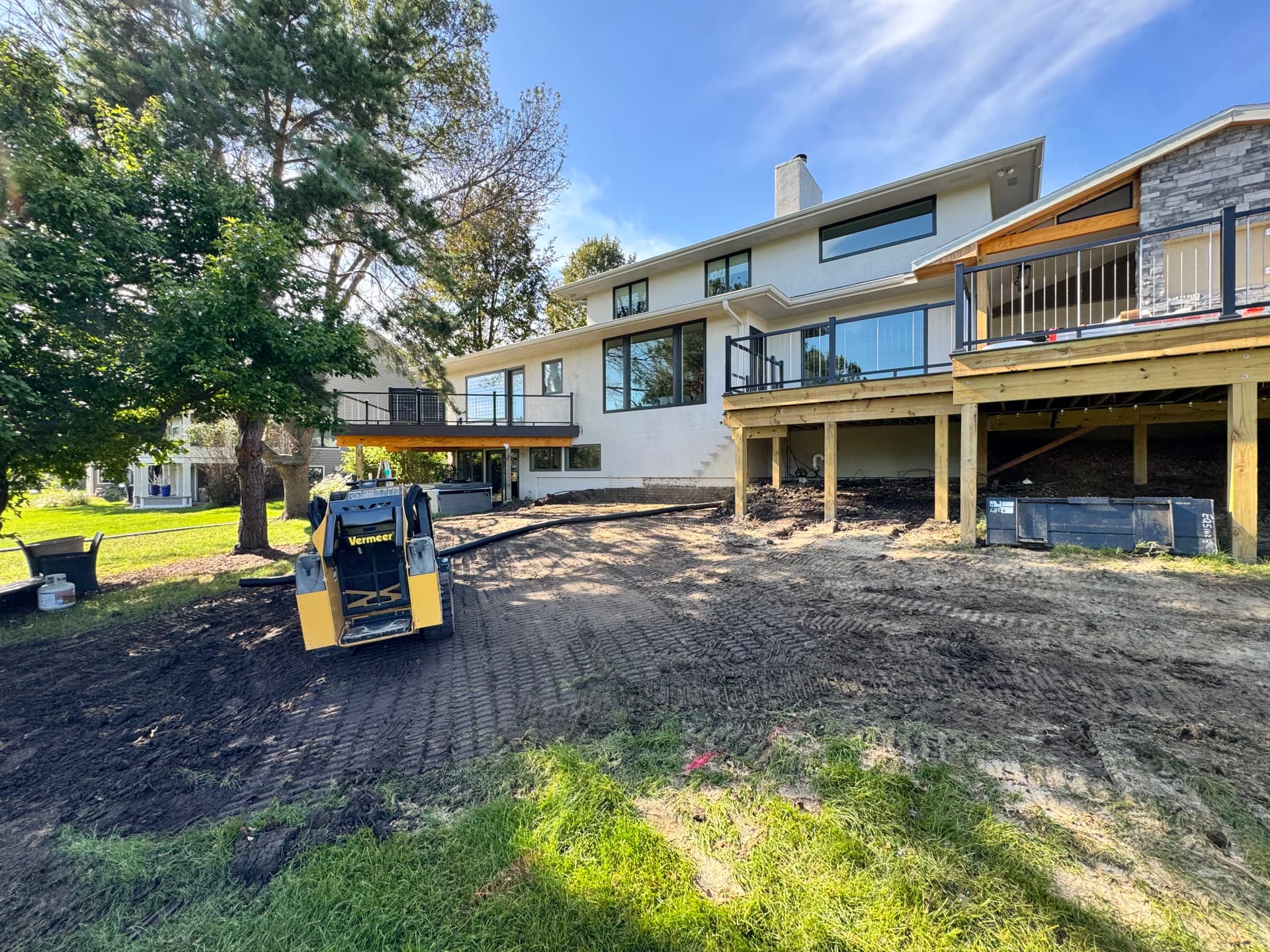 Waukee Landscape Renovation in Progress image