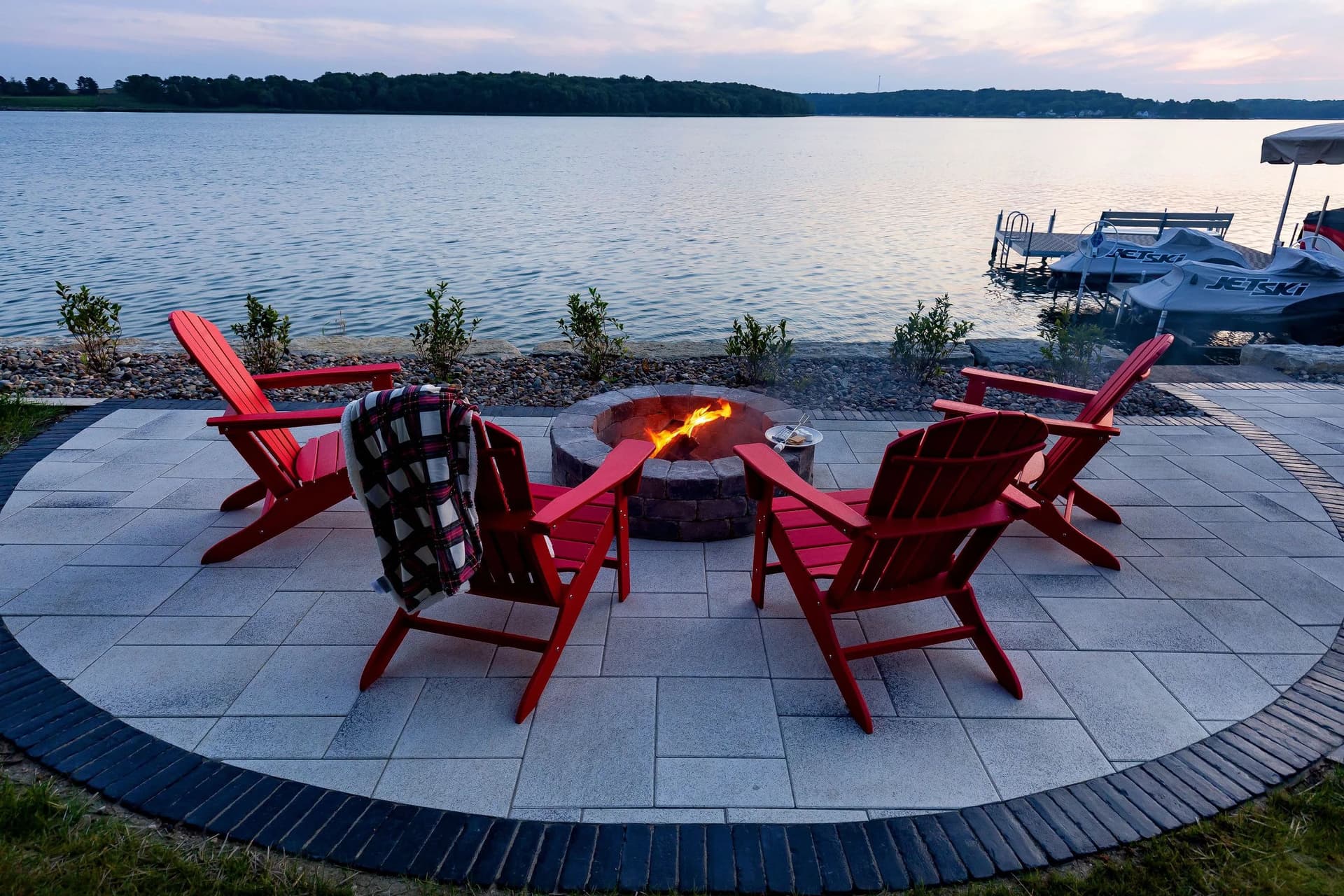 Transform Your Backyard With a Paver Patio & Fire Pit in Clive, IA image