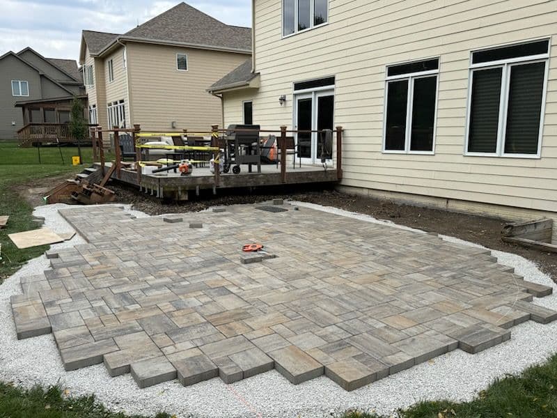 Project Paver Installation Progress in Urbandale image